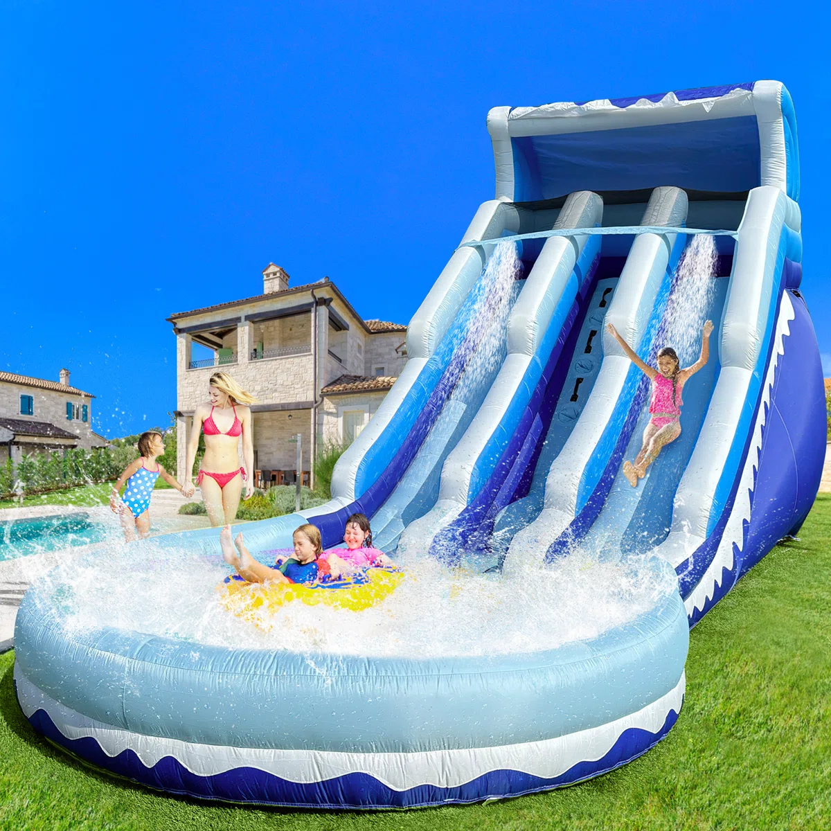 20ft dual lane water slide Lake Havasu